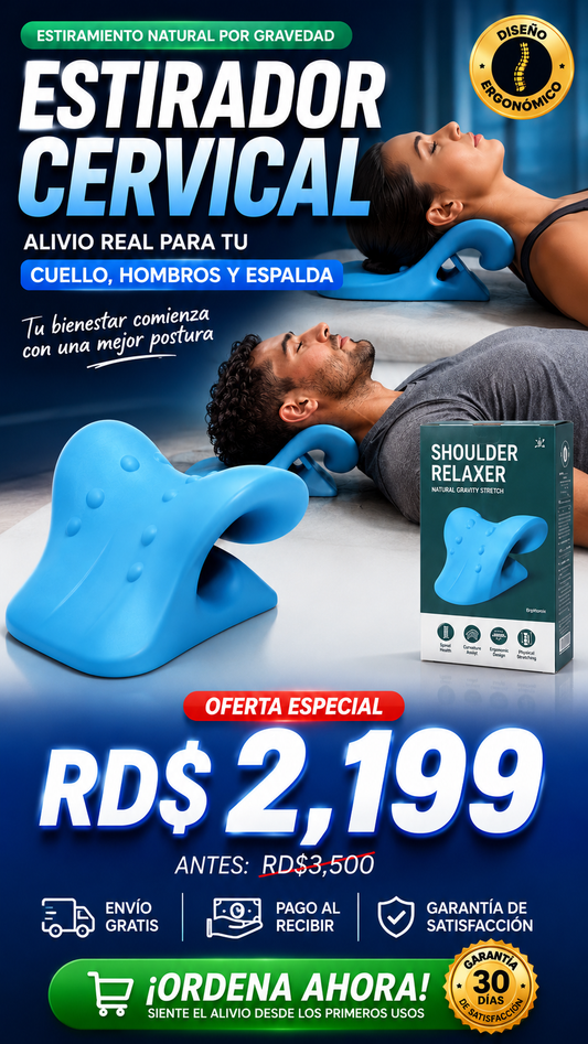 CerviRelax™  Estirador Cervical Ergonómico