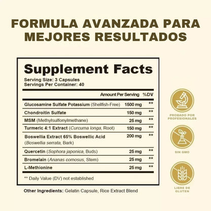 SUPLEMENTO JOINT HEALTH - ALIVIO DEL DOLOR