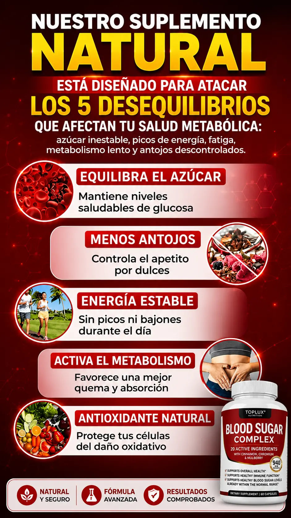 💪🏻🩸RECUPERA EL EQUILIBRIO DE TU GLUCOSA Y SIÉNTETE CON MÁS ENERGÍA CADA DÍA 🩸💪🏻