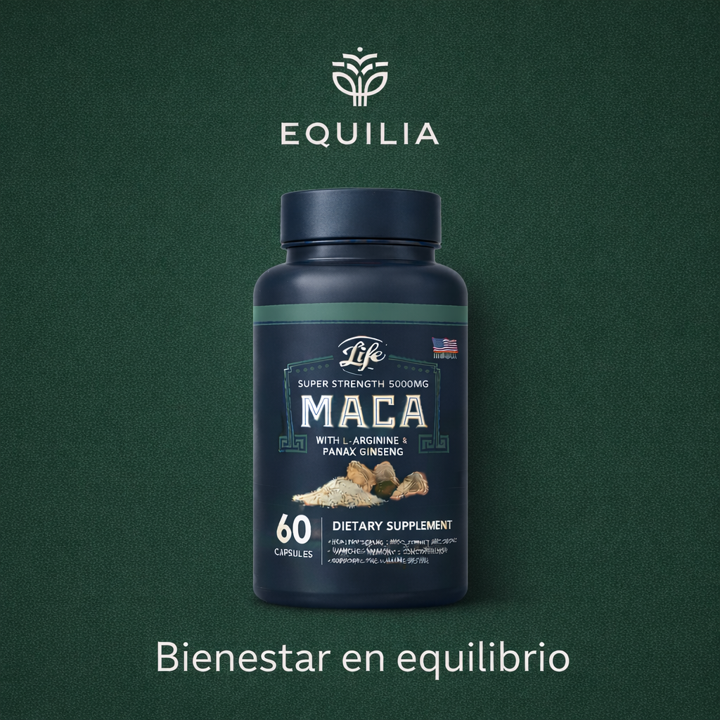 Maca Andina 5000 mg · Energía Natural
