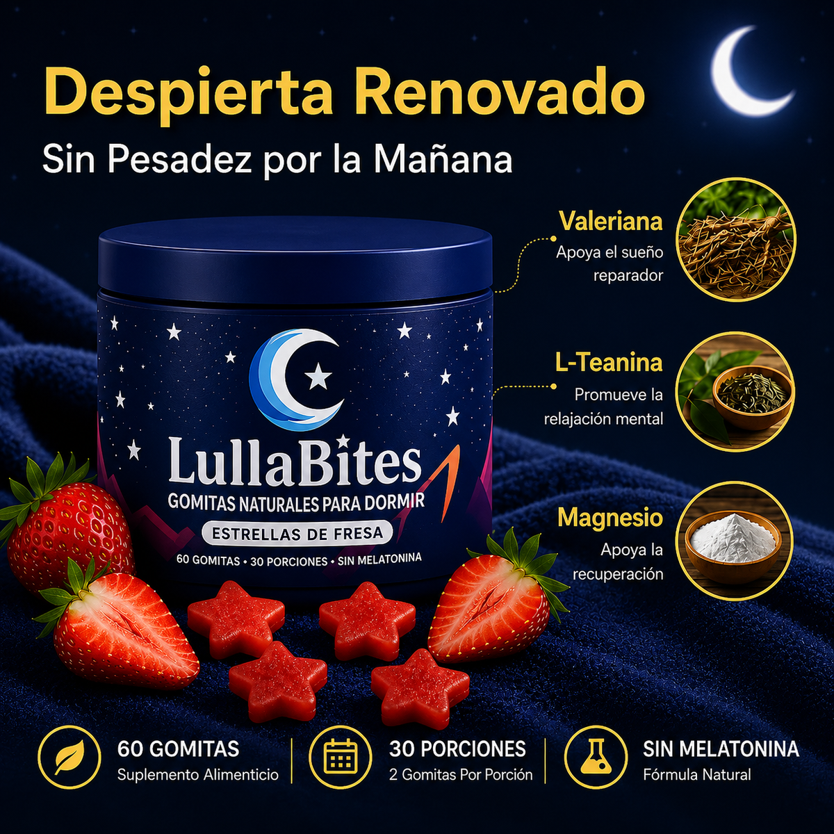 Gomitas naturales para dormir