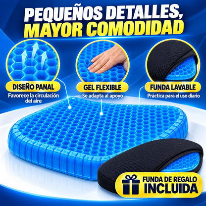 Asiento Lumbar Cojín Gel